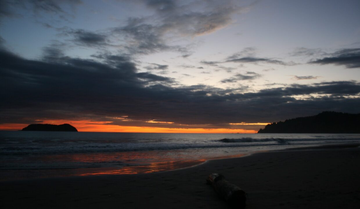 Coastal sunset over the Pacific near Manuel Antonio, Costa Rica