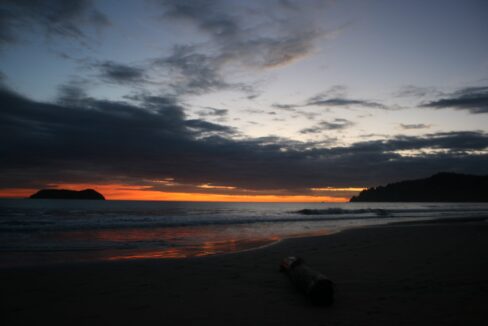 Coastal sunset over the Pacific near Manuel Antonio, Costa Rica
